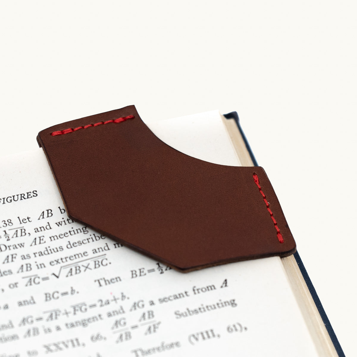 Edison Corner Bookmark | Medium Brown