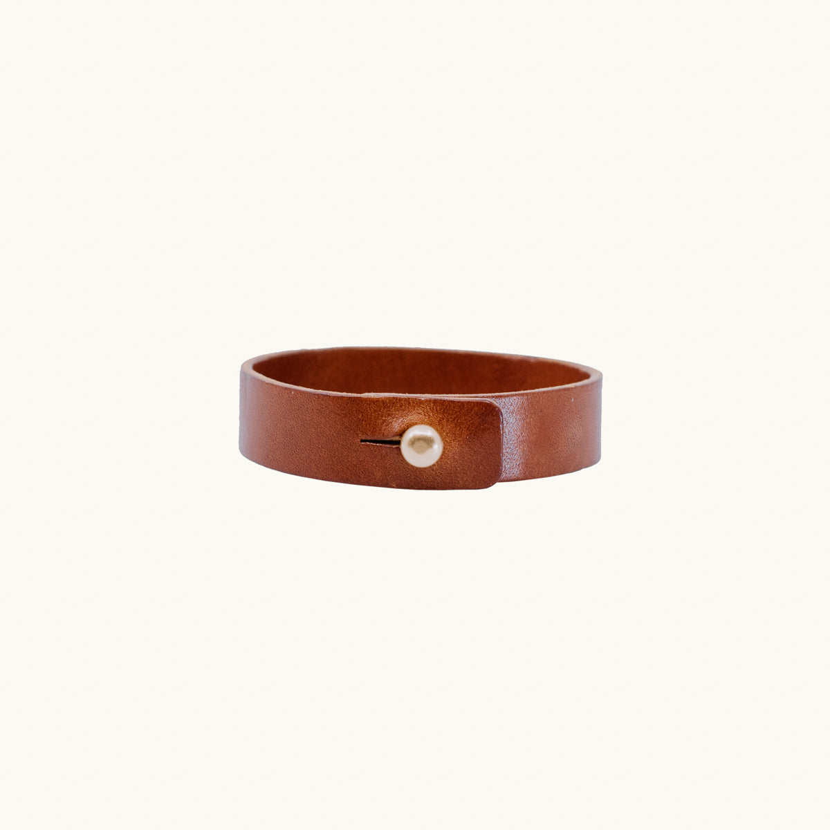 Leather Bracelet | Buck Brown