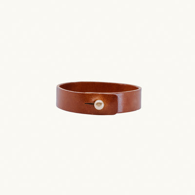 Leather Bracelet | Buck Brown