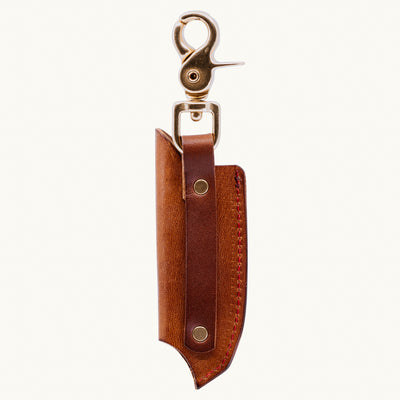 Knife Sheath | No. 8 Buck Brown - w/ Claw Snap