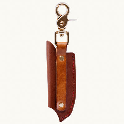 Knife Sheath | No. 8 Medium Brown - w/ Claw Snap